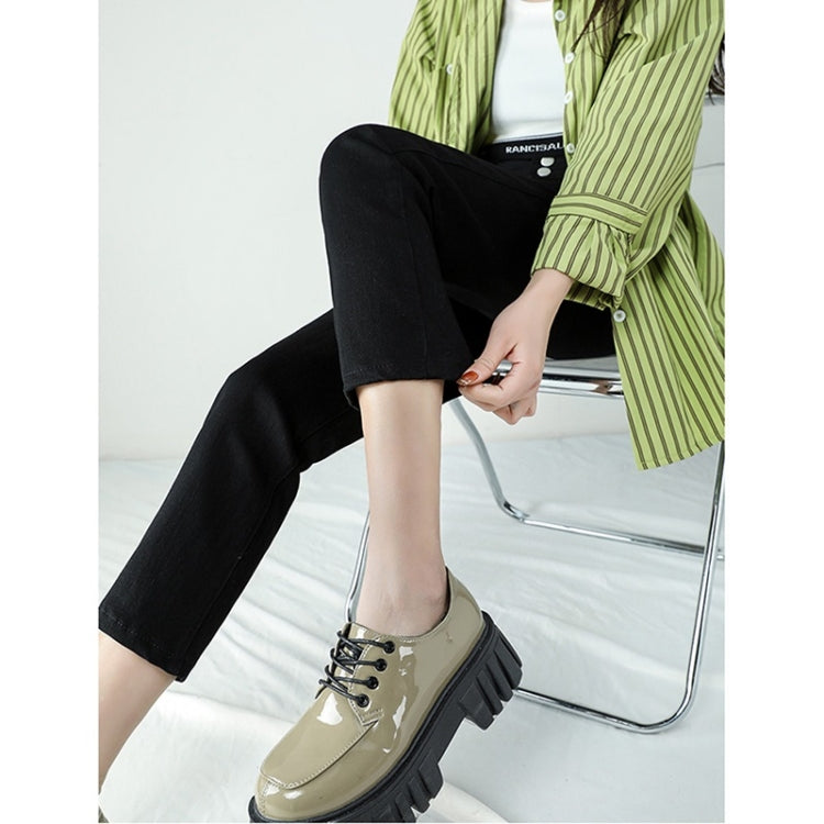 Spring Summer Nine Point Straight Skinny Jeans