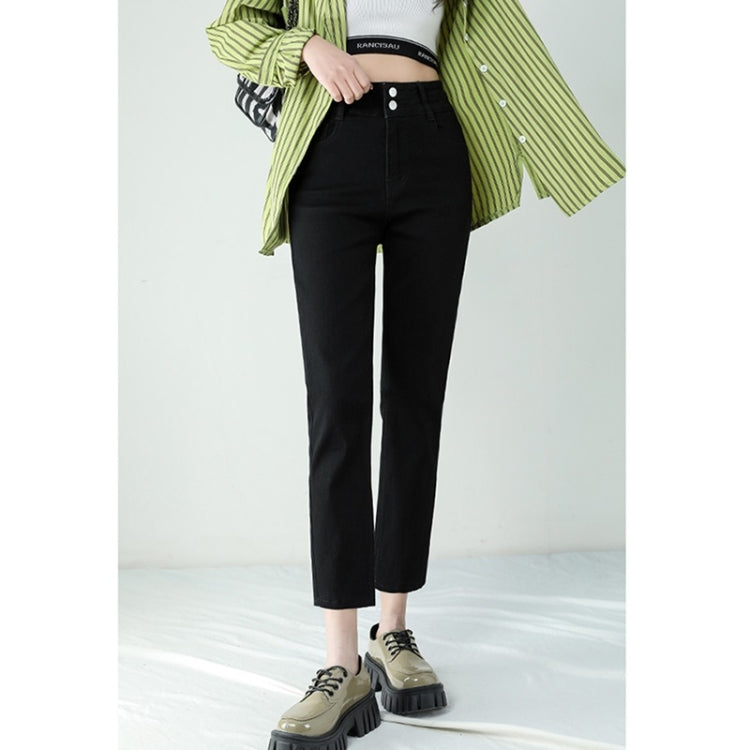 Spring Summer Nine Point Straight Skinny Jeans