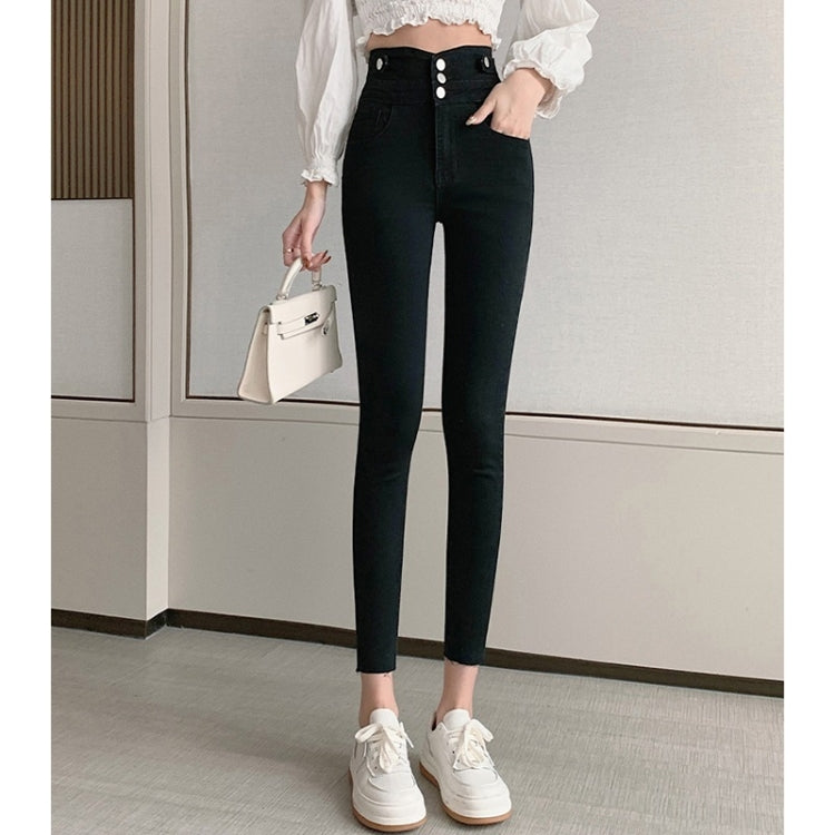 Spring Summer High Waist Slim Skinny Jeans