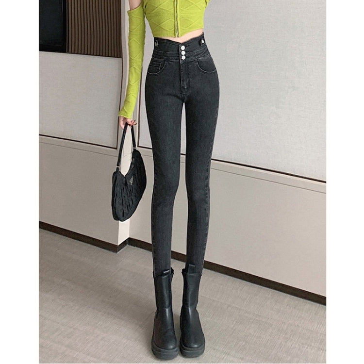 Spring Summer High Waist Slim Skinny Jeans