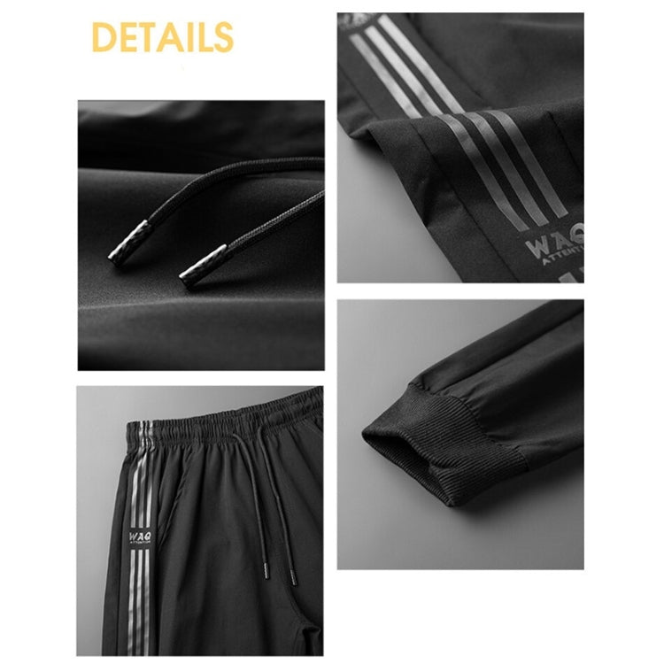 Spring Loose Splicing Ankle-tied Pants For Men