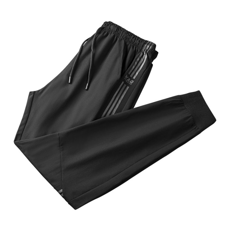 Spring Loose Splicing Ankle-tied Pants For Men