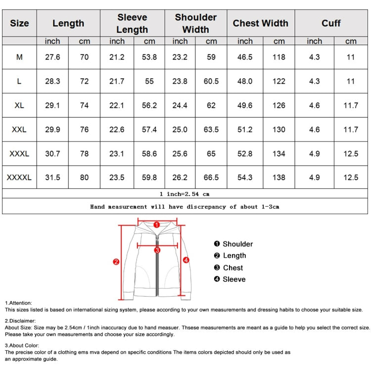 Autumn Winter Letter Pattern Loose Button Cardigan Coat For Men