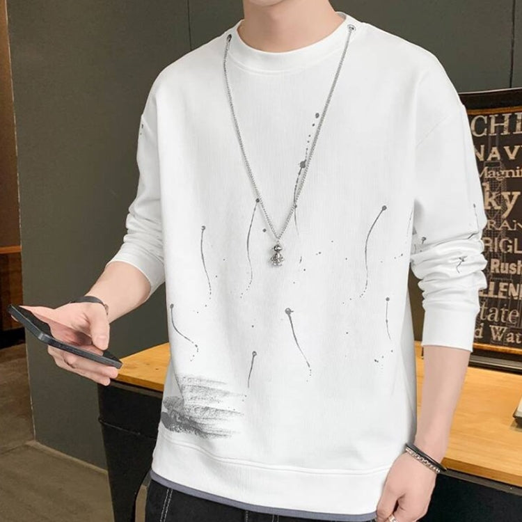 Fake Two-piece Crew-neck Long-sleeve T-shirt
