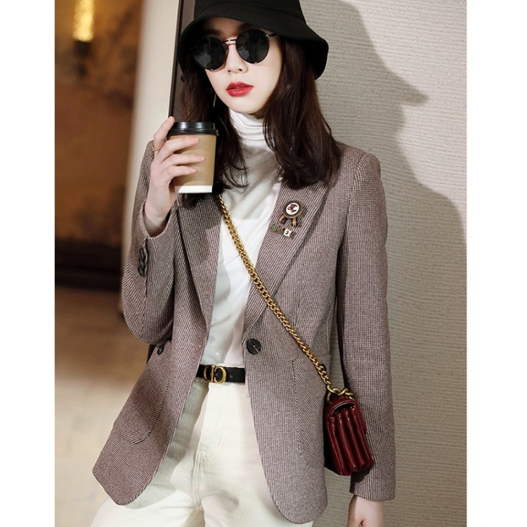 Casual Fashion Small Short Suit Top