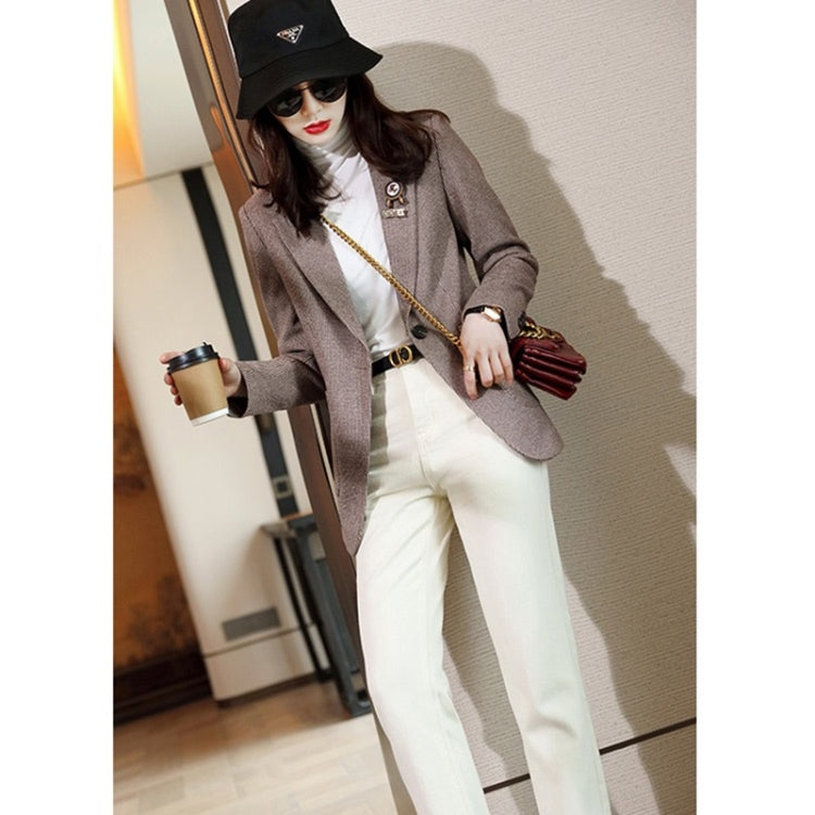 Casual Fashion Small Short Suit Top