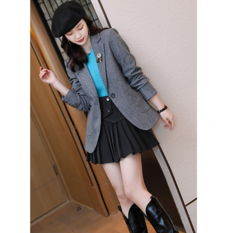 Casual Fashion Small Short Suit Top
