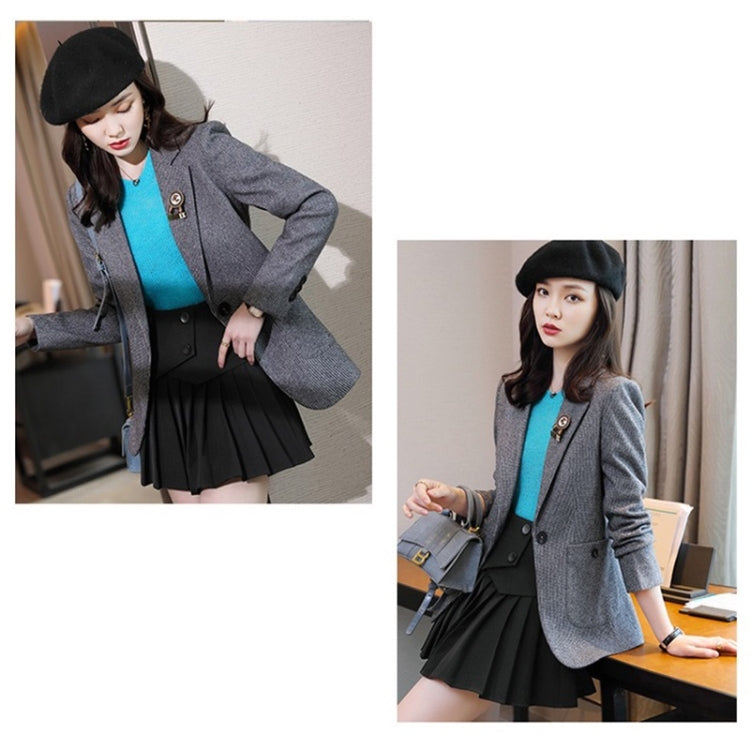 Casual Fashion Small Short Suit Top