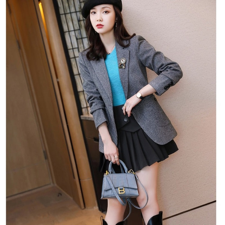 Casual Fashion Small Short Suit Top