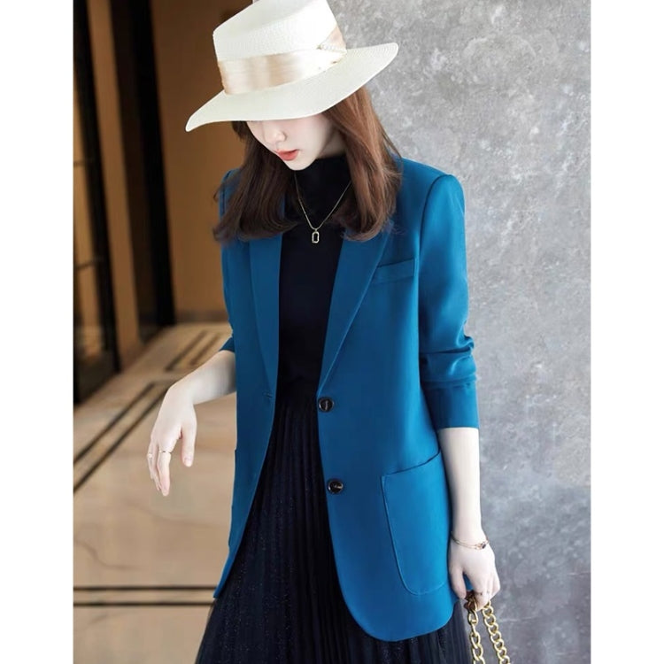 Casual Loose Ladies Small Suit Top