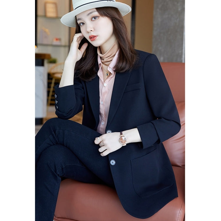 Casual Loose Ladies Small Suit Top