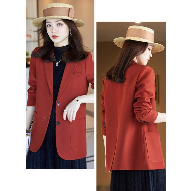 Casual Loose Ladies Small Suit Top