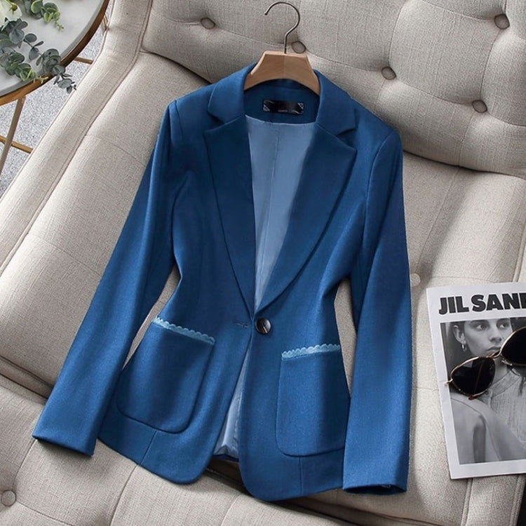Slim Fit Short Casual Ladies Suit
