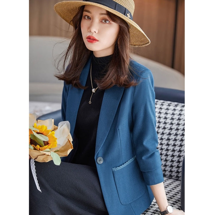 Slim Fit Short Casual Ladies Suit