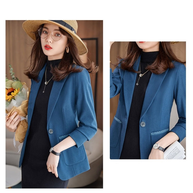 Slim Fit Short Casual Ladies Suit
