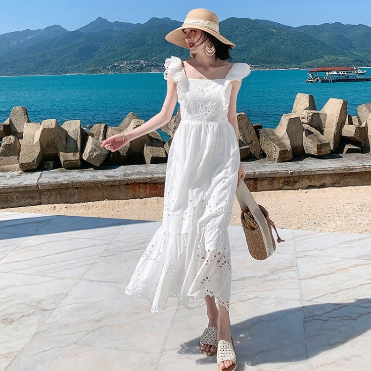 Sling Fly Sleeve Dress