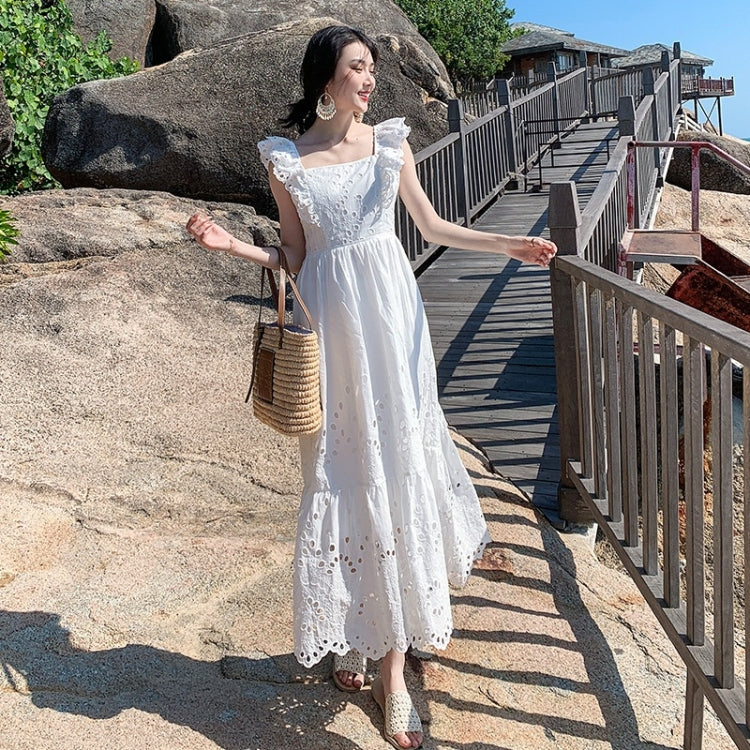 Sling Fly Sleeve Dress