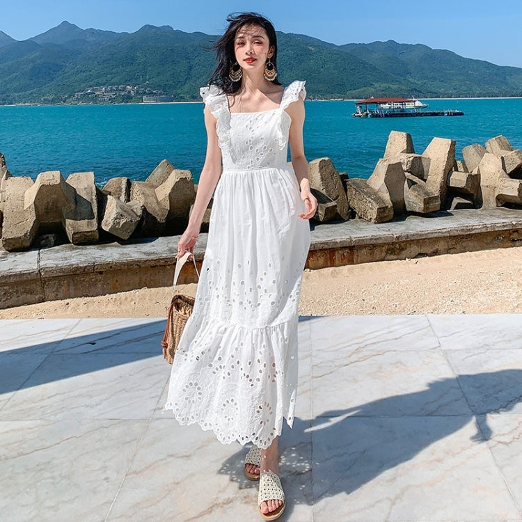 Sling Fly Sleeve Dress