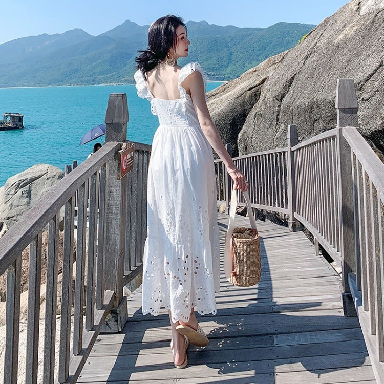 Sling Fly Sleeve Dress
