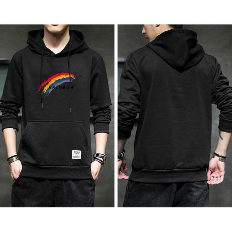 Men Round Neck Long Sleeve Hoodie