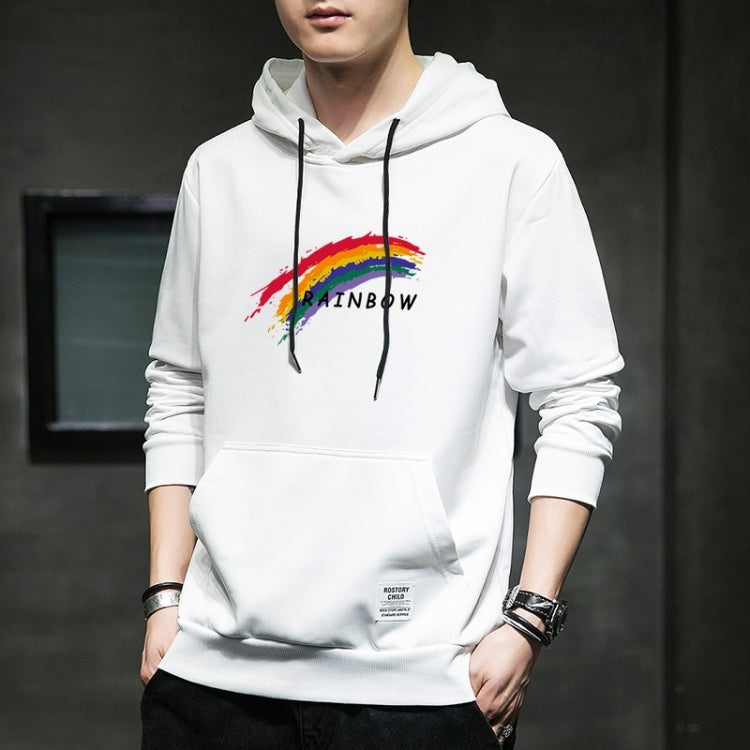 Men Round Neck Long Sleeve Hoodie