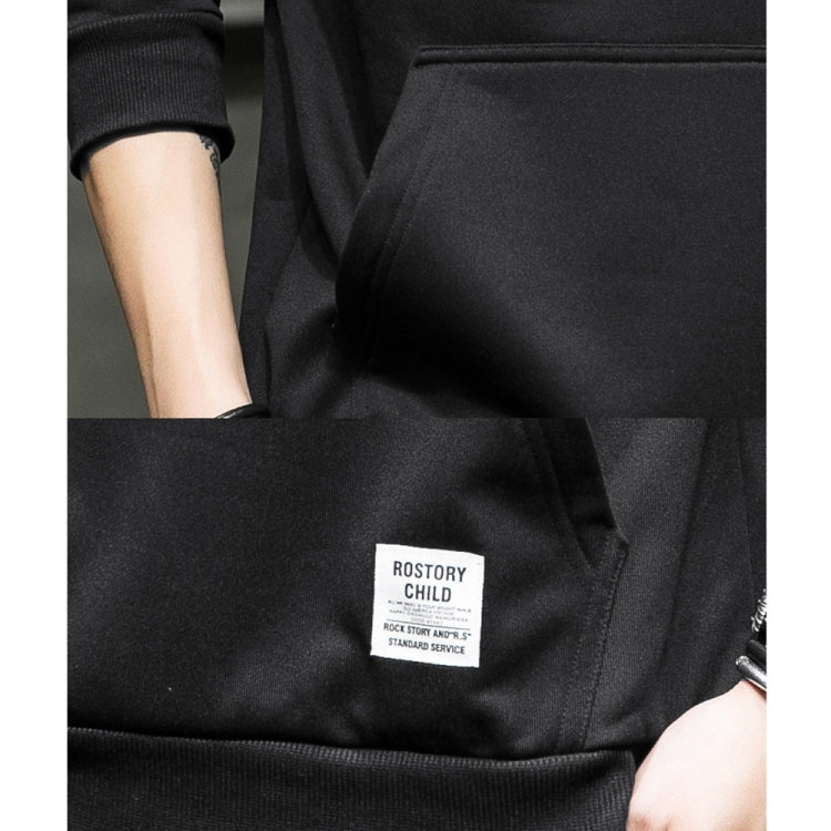 Men Round Neck Long Sleeve Hoodie