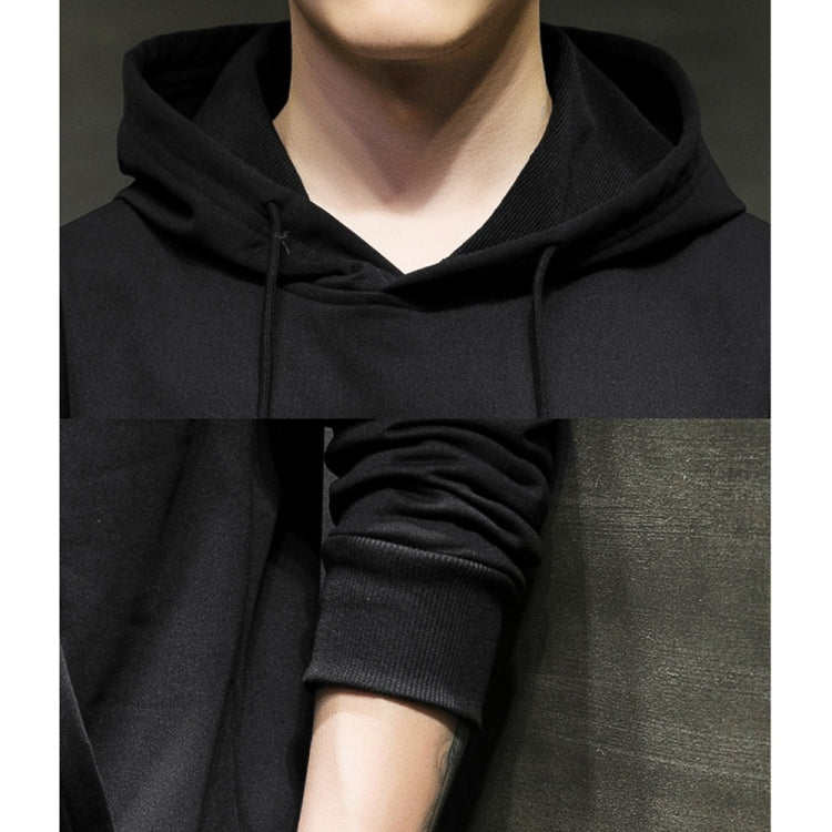 Men Round Neck Long Sleeve Hoodie