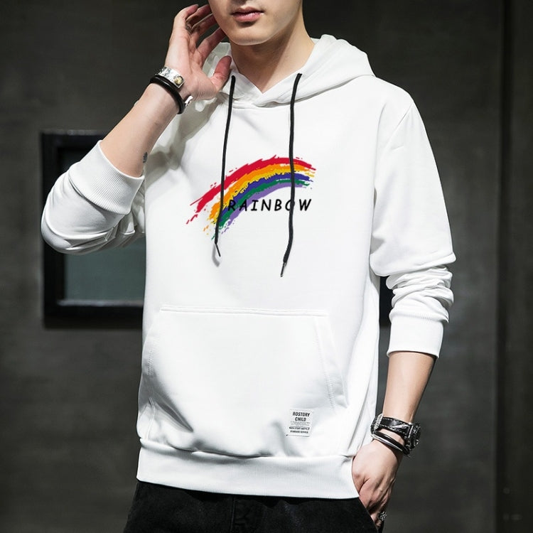 Men Round Neck Long Sleeve Hoodie