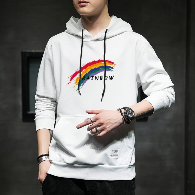 Men Round Neck Long Sleeve Hoodie