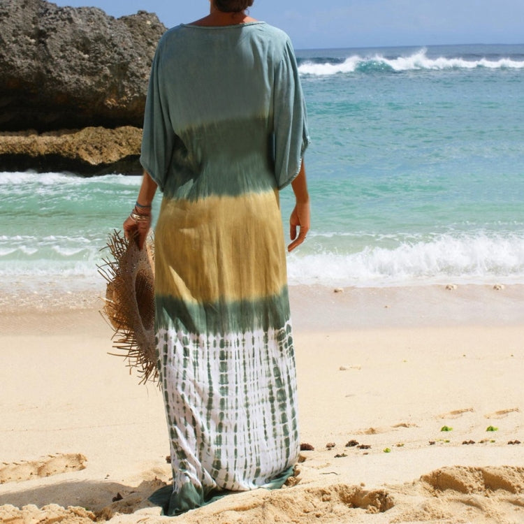 Beach Vacation Print Robe Sun Cover (As Show)