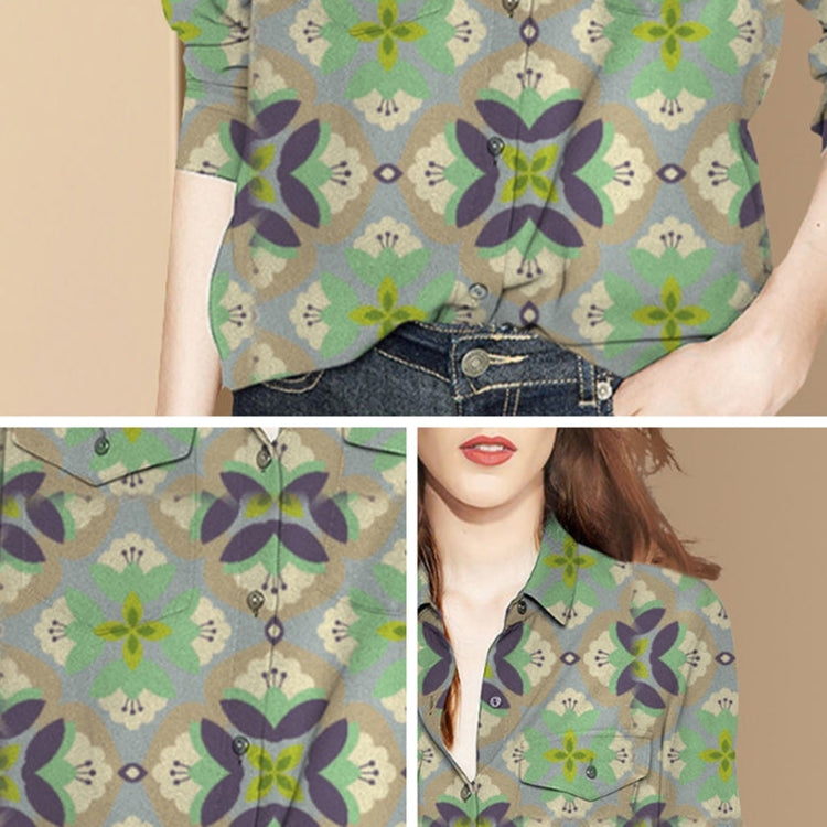 Ladies Gradient Color Shirt