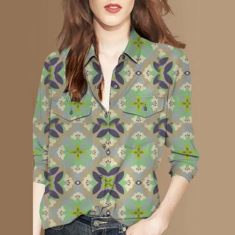 Ladies Gradient Color Shirt