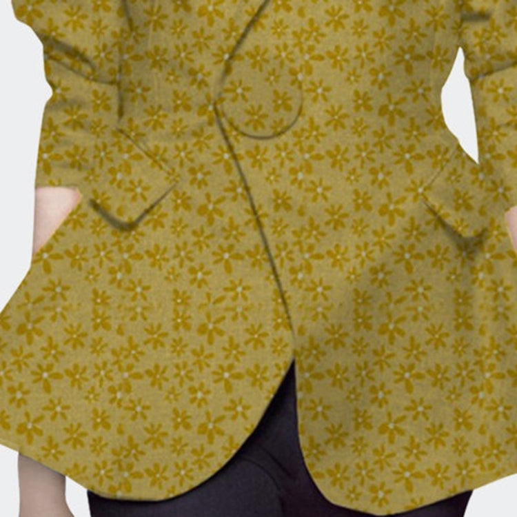 Women Printed Floral Blazer