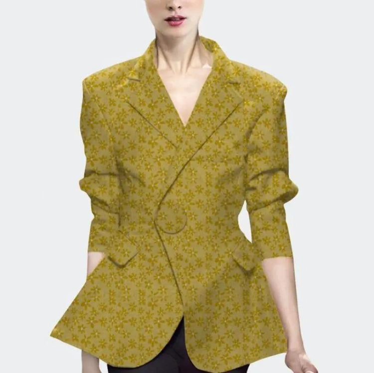 Women Printed Floral Blazer