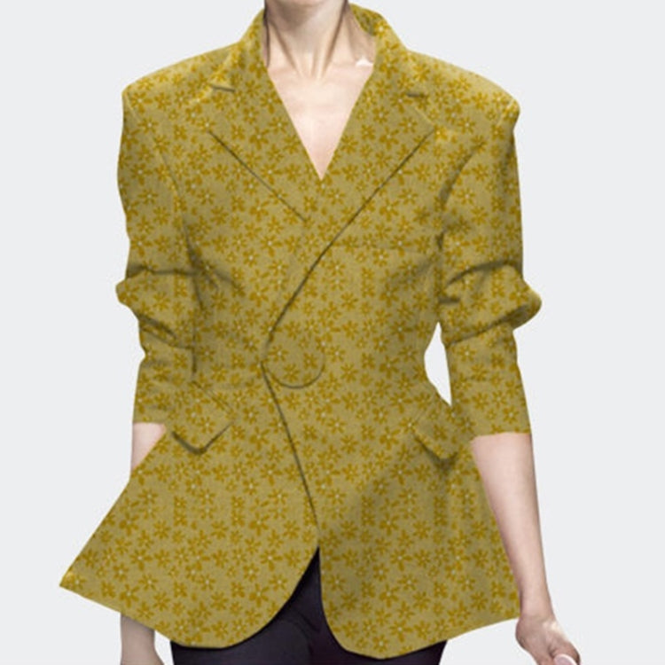 Women Printed Floral Blazer