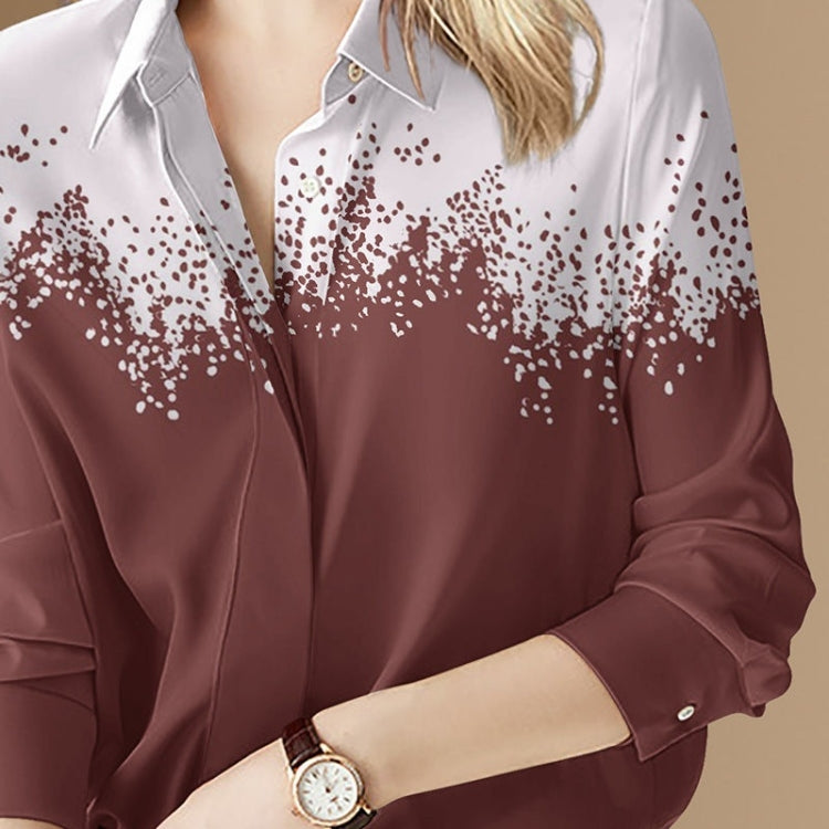 Ladies Vintage Print Shirt