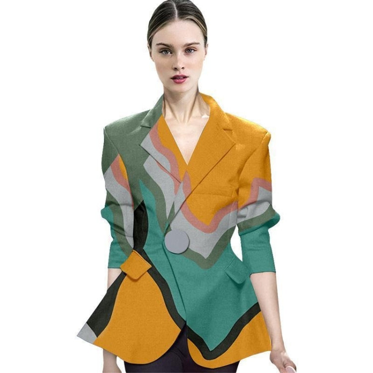 Women Printed Blazer