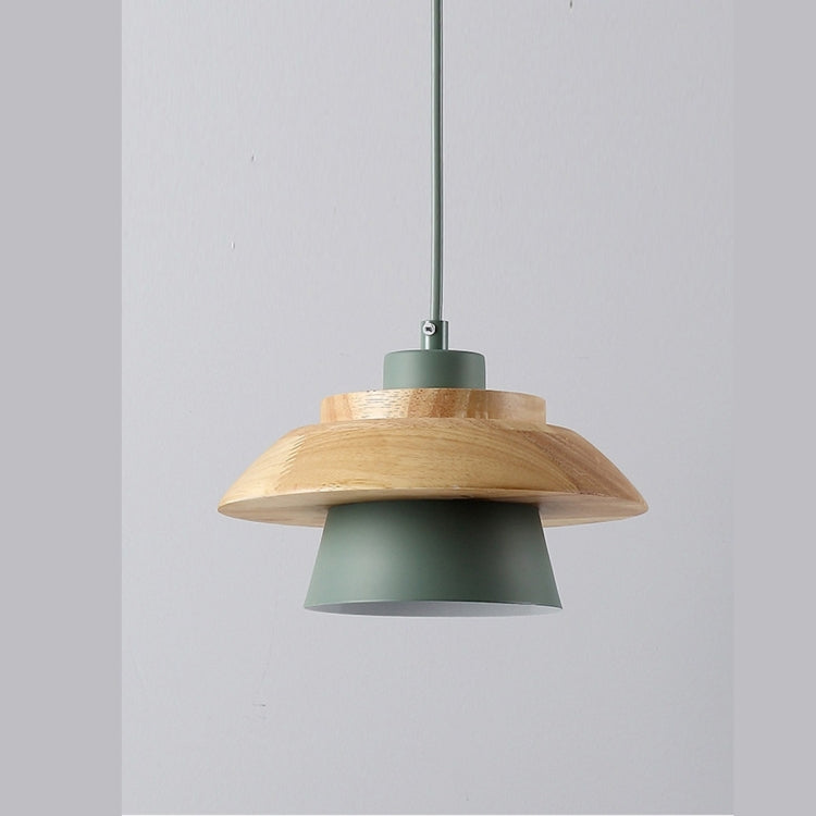 YWXLight Nordic Creative Personality Modern Minimalist Solid Wood Metal Pendant Light