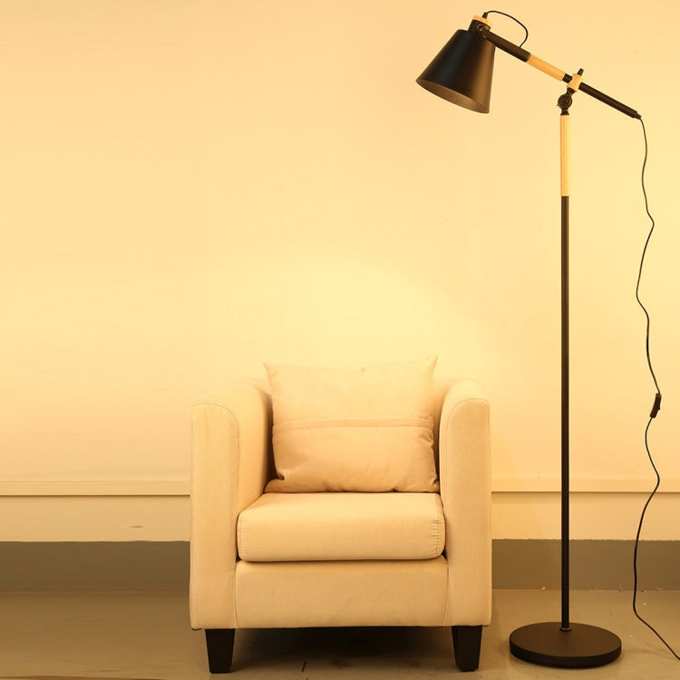 YWXLightLED Floor Lamp Adjustable Solid Wood Floor Lamp