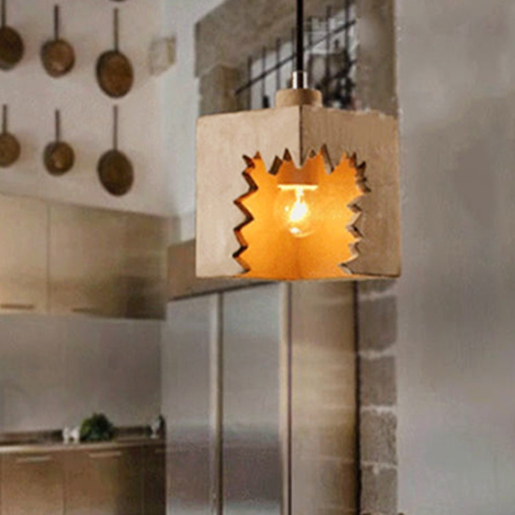 YWXLight Industrial Loft Retro Pendant Light Lamp Creative Personality Restaurant Bar Cafe Cement Small Pendant Light