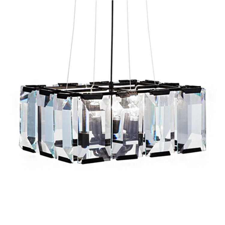 YWXLight Hardware Iron Crystal Lighting Luxury Modern Pendant Light Ceiling Light Chandelier