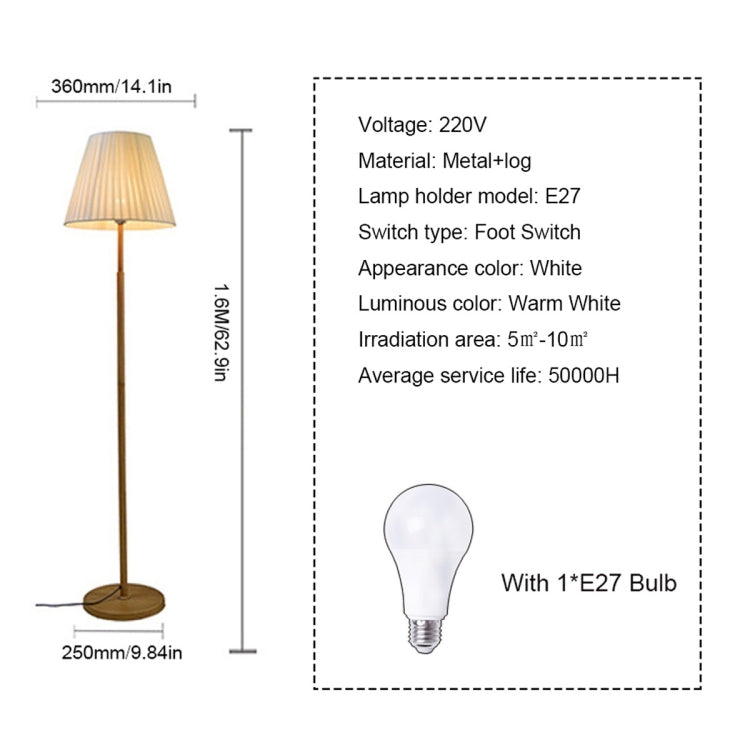 YWXLight Bedroom Floor Lamp Simple Vertical Floor Lamp