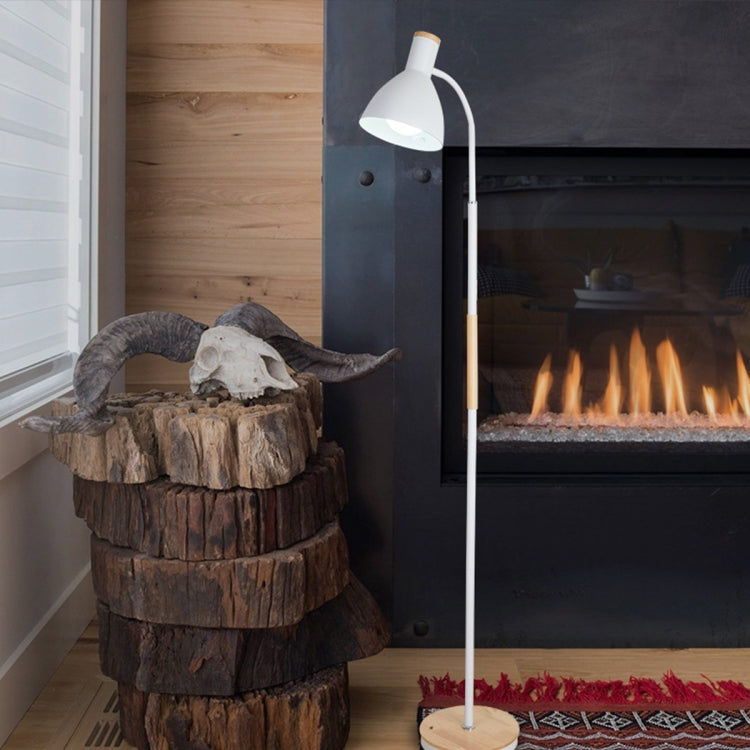 YWXLight LED floor lamp simple vertical bedroom floor lamp