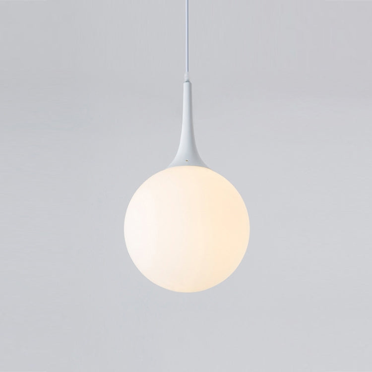 YWXLight Nordic Modern Hanging Lamp Glass Circle Ball Pendant Light With E27 Edison Bulb Perfect for Kitchen Dining Room Bedroom