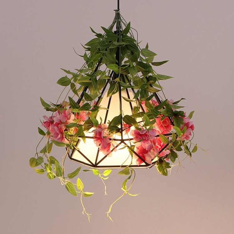 YWXLight Interior Decoration Simulation Green Plant Flower Pendant Lights