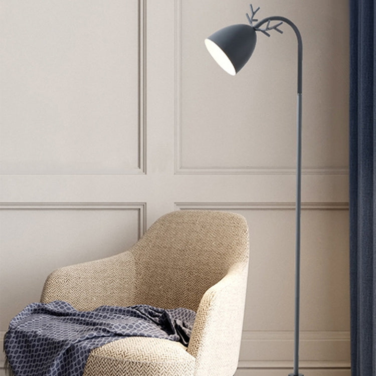 YWXLight Macaron Floor Lamp Nordic Bedroom Living Room Study Cute Pink Creative Antler Eye LED Table Lamp