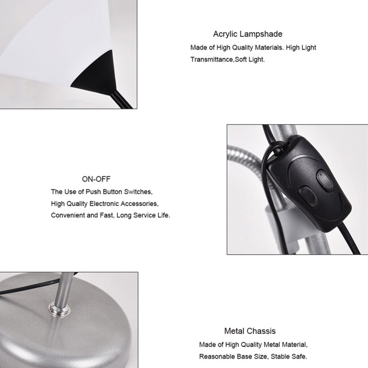 YWXLight Folding Wrought Iron Floor Lamp
