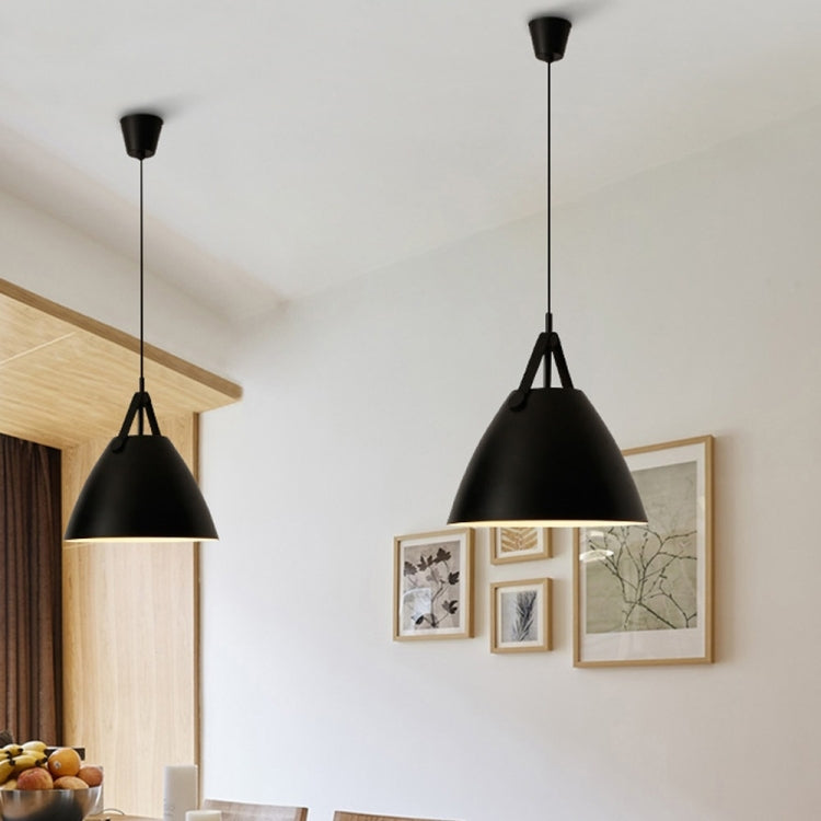 YWXLight LED Nordic Modern Simple Hanging Lamp Creative Iron Art Pendant Light With E27 Bulb Perfect for Kitchen Dining Room Bedroom