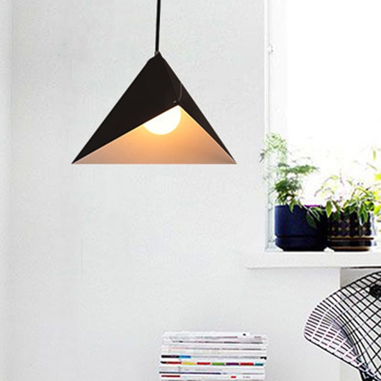 YWXLight Modern Creative Chandelier Geometric Triangle Single Head Modern Pendant Light