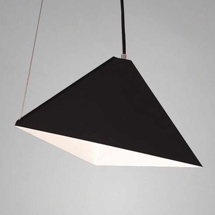 YWXLight Modern Creative Chandelier Geometric Triangle Single Head Modern Pendant Light